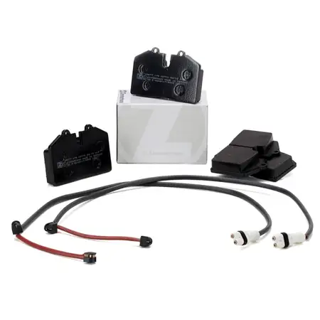 ZIMMERMANN pb:z Brake Pads + Warning Switch for PORSCHE 993 3.6/3.8 Carrera (Rear)