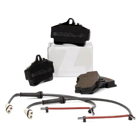 ZIMMERMANN pb:z Bremsbel&auml;ge Wako f&uuml;r PORSCHE Boxster 986 2.5-S 3.2 Cayman 987 S / R hinten