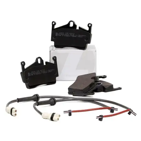 ZIMMERMANN pb:z Bremsbel&auml;ge + Wako f&uuml;r PORSCHE Boxster Cayman (987) S 3.2/3.4 hinten