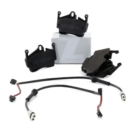 ZIMMERMANN pb:z Brake Pads + Wako for PORSCHE Boxster Cayman (987) 2.7, 2.9 S, 3.4 (rear)