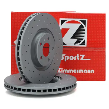 Zimmermann SPORT Bremsscheiben Satz f&uuml;r AUDI A6 C7 A7 4G A8 4H PR-1LF/1LL/1ZK vorne