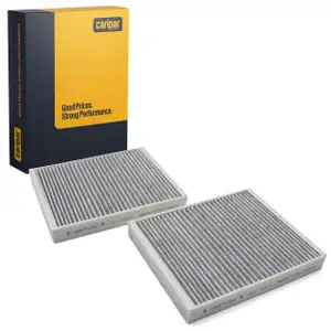 CARIPAR Innenraumfilter Aktivkohle für BMW F10 F11 F07 F12 F13 F06 F01-04 64119272642