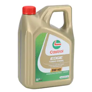 4L 4 Liter CASTROL EDGE TURBO DIESEL 5W-40 Motor&ouml;l f&uuml;r MB 226.5 229.31/51 VW 505.00/.01