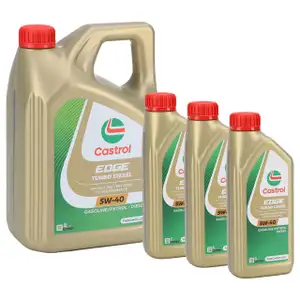 7L 7 Liter CASTROL EDGE TURBO DIESEL 5W-40 Motoröl für MB 226.5 229.31/51 VW 505.00/.01