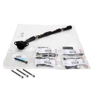 Sencom Leitungssatz Einspritzventil + ELRING Dichtung + OE Schrauben für AUDI SKODA 1.9TDI