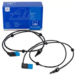 2x ATE ABS Sensor Raddrehzahl f&uuml;r MERCEDES W176 W246 C117 X117 X156 hinten 2469057603
