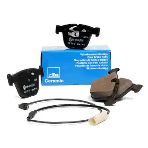 ATE Ceramic Bremsbel&auml;ge + Warnkontaktsensor f&uuml;r BMW 5er E61 Touring 545i 550i 535d hinten