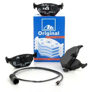 ATE Original Bremsbel&auml;ge + Warnkontaktsensor f&uuml;r BMW 3er 316-328i 318tds 325td/tds hinten