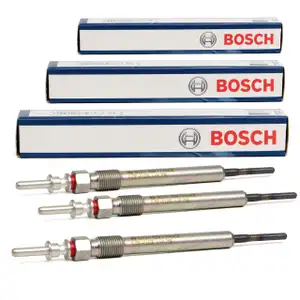 3x BOSCH GLP257 0250403018 Gl&uuml;hkerze f&uuml;r MINI F55 F56 F57 One D/Cooper D B37
