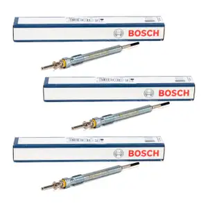 3x BOSCH 0250703001 Glühkerze für BMW F40 116d F45 F46 216d X1 F48 X2 F39 sdrive16d B37