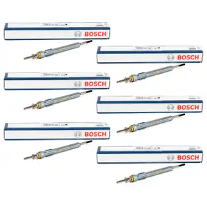 6x BOSCH 0250703001 Gl&uuml;hkerze f&uuml;r BMW G20 G21 F31 F34 G30 G31 X3 G01 X4 G02 X5 G05 N57 B57