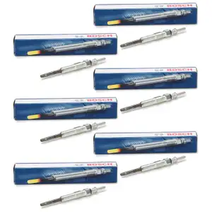6x BOSCH 0250212013 Gl&uuml;hkerze f&uuml;r BMW 3er E46 330d 5er E39 525d 530d 7er E38 730d X5 M57