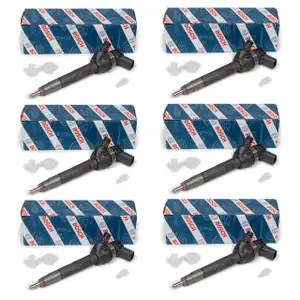6x BOSCH 0445110616 Einspritzd&uuml;se Injektor f&uuml;r BMW X5 F15 30d N57 11.2013-06.2018