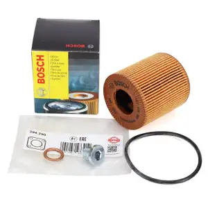 BOSCH 1457429249 &Ouml;lfilter + Schraube f&uuml;r CITROEN FORD PEUGEOT VOLVO 2.0 DIESEL