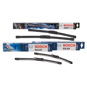 BOSCH AR450S + 2x A280H Scheibenwischer für MINI Clubman R55 vorne + hinten