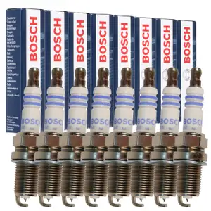 8x BOSCH FR8DPP33+ 0242230500 Z&uuml;ndkerze f&uuml;r MERCEDES W140 400-60 AMG M119 004159190326