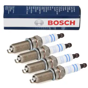 4x BOSCH 0242140512 YR6NPP332 Z&uuml;ndkerze f&uuml;r MERCEDES W203 W204 W211 W212 Sprinter M271