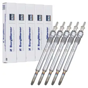 5x BERU GN003 0100226379 Gl&uuml;hkerze f&uuml;r MERCEDES W203 W210 W211 W461 W463 OM612 OM647