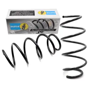 2x BILSTEIN B3 37-172367 Fahrwerksfeder für MERCEDES C-Klasse W204 S204 vorne 2043212304