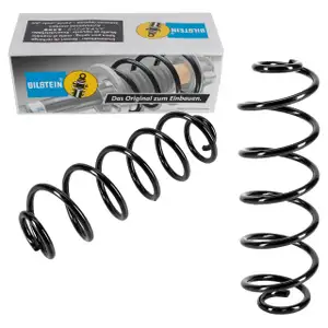 2x BILSTEIN B3 36-248902 Fahrwerksfeder f&uuml;r AUDI A4 B8 Limo/Avant Hinterachse 8K0511115DF