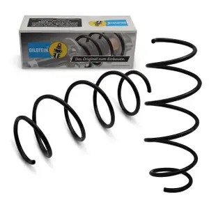 2x BILSTEIN B3 37-171827 Fahrwerksfeder f&uuml;r MERCEDES C-Klasse W204 S204 vorne 2043210104