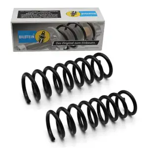 2x BILSTEIN B3 36-227181 Fahrwerksfeder f&uuml;r MERCEDES C-Klasse W/S202 CLK vorne 1703210004