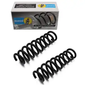 2x BILSTEIN B3 36-266555 Fahrwerksfeder f&uuml;r BMW 1er E81 E87 E88 3er E90 hinten 33536767338