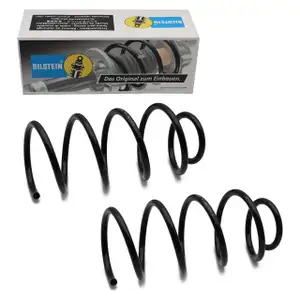 2x BILSTEIN B3 37-313456 Fahrwerksfeder f&uuml;r BMW 3er E90 E91 E92 Vorderachse 31336767380
