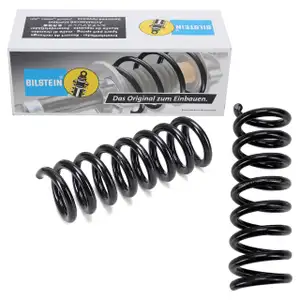 2x BILSTEIN B3 36-277162 Fahrwerksfeder für MERCEDES E-Klasse mit Sportfahrwerk hinten