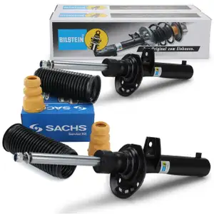2x BILSTEIN B4 Sto&szlig;d&auml;mpfer + SACHS Staubschutz f&uuml;r VW Touran 1T1 1T2 1T3 vorne