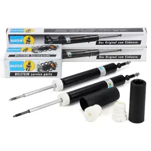 2x BILSTEIN B4 Sto&szlig;d&auml;mpfer + B1 Staubschutz f&uuml;r BMW 3er E90 E91 mit Sportfahrwerk hinten