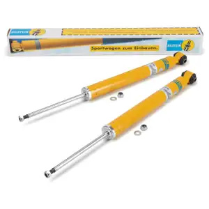 2x BILSTEIN B8 24-141857 Shock Absorbers for Mercedes C-Class W204 S204 C204 C207 A207 (Rear)