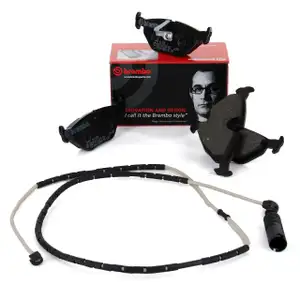 BREMBO P06025 Bremsbel&auml;ge + Wako f&uuml;r BMW Z4 E85 E86 2.0i 2.5i 3.0i 3.0si 150-265PS hinten