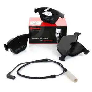 BREMBO P06054 Bremsbel&auml;ge + Wako f&uuml;r BMW 7er E65 E66 E67 730-745i 730d 740d vorne