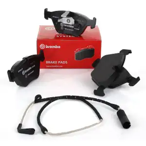 BREMBO P06065 Bremsbel&auml;ge + Wako f&uuml;r BMW 5er E39 520-535i 520d 525d 525td/tds 530d vorne