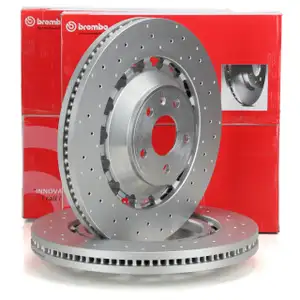 BREMBO 09.D174.33 Bremsscheiben Satz f&uuml;r AUDI RS3 8V 367/400 PS 2015-2020 vorne 8V0615301S