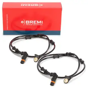 2x BREMI 50669 ABS Sensor Raddrehzahl f&uuml;r MERCEDES M-Klasse W164 GL X164 vorne 1649058400