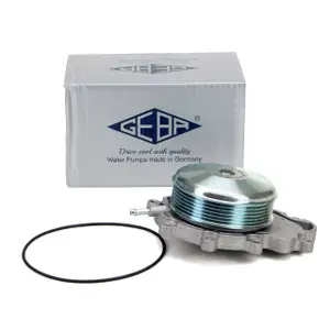 GEBA 10875 Wasserpumpe für MERCEDES W204 W212 W166 X204 W221 R172 CDI OM651 6512007701