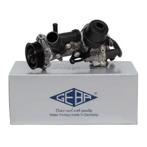 GEBA Wasserpumpe f&uuml;r MERCEDES W176 W246 W242 C117 X117 X156 M270 2702000000