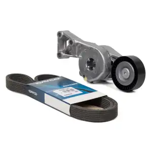 DAYCO 6DPK1195 Keilrippenriemen + INA Spanner für AUDI A3 Leon Octavia VW Golf 4 1.6-2.0