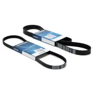 2x DAYCO Keilrippenriemen Lima+Klima für BMW 3er E36 316i 318i 5er E34 102-140 PS M43 M42