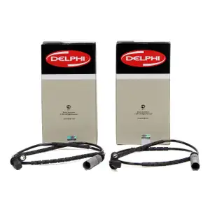 2x DELPHI ABS Sensor Raddrehzahl f&uuml;r BMW 1er E81 E82 E87 E88 3er E90 E91 E92 E93 hinten