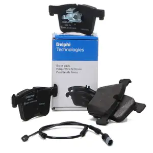 DELPHI Bremsbel&auml;ge + Wako f&uuml;r BMW 1er F20/21 2er F22/23 3er F30-34 4er F32-F36 vorne