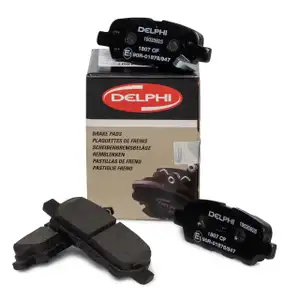 DELPHI Bremsbel&auml;ge f&uuml;r NISSAN Juke Qashqai 1 X-Trail T30 T31 RENAULT Koleos hinten