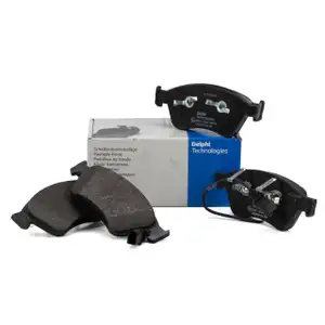 DELPHI Bremsbel&auml;ge + Wako f&uuml;r AUDI A6 C6 PR-1LL A8 4D 4E VW Phaeton PR-1ZL vorne