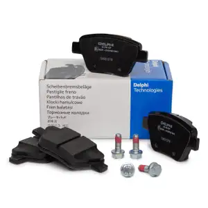 DELPHI Bremsbeläge für AUDI A1 A3 8P SEAT Leon SKODA Octavia VW Golf 6 Touran hinten