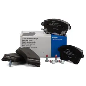 DELPHI LP2203 Bremsbel&auml;ge Bremsbelagsatz f&uuml;r KIA Venga YN vorne 581011PA00