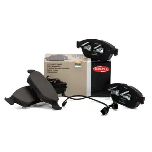 DELPHI LP2238 Bremsbel&auml;ge + Wako f&uuml;r AUDI A7 4G A8 4H PR-1LL vorne 4H0698151D