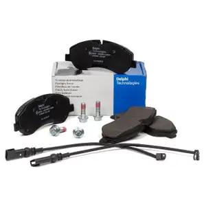 DELPHI LP2661 Bremsbel&auml;ge + Wako f&uuml;r FORD Tourneo/Transit mit Einfachbereifung vorne