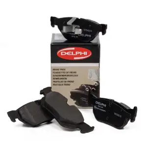 DELPHI Bremsbel&auml;ge f&uuml;r BMW 1er E81 E82 E87 E88 3er E90 E91 E92 E93 X1 X3 F25 hinten